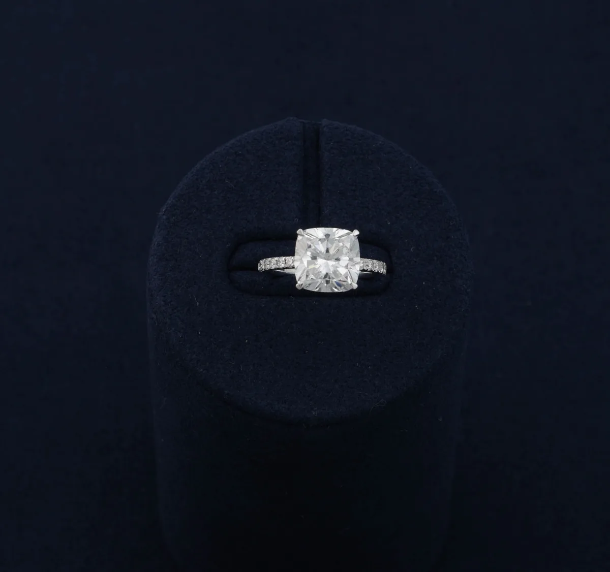 4ct Cushion Ring