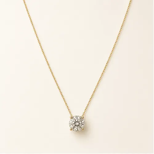 The Calder Solitaire Necklace