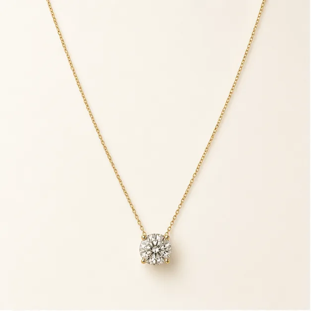 The Calder Solitaire Necklace