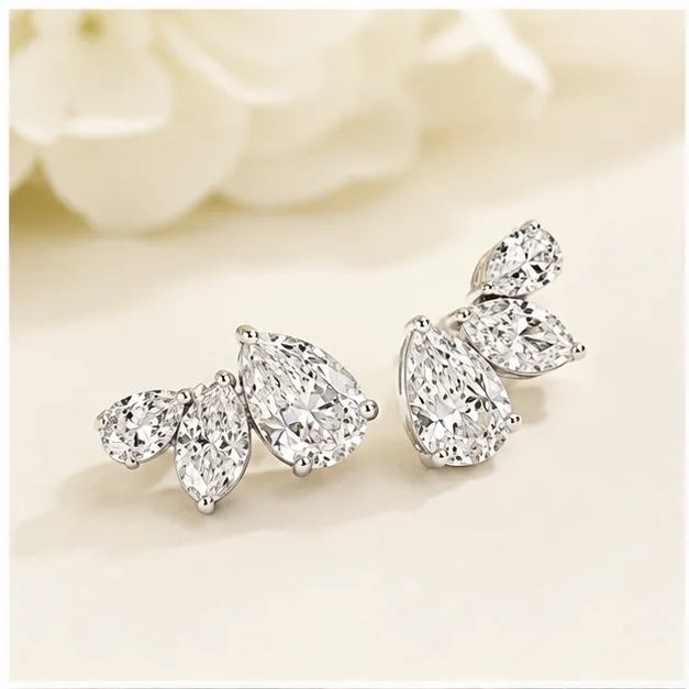 The Marlowe Floral Climber Earing