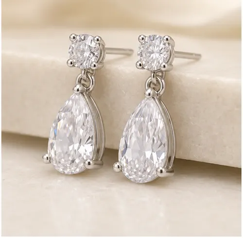 The Bellamy Pear Drop Earring
