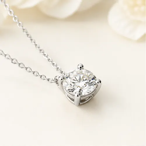 The Lockwood Solitaire Necklace