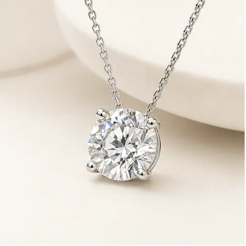 The Remington Solitaire Necklace