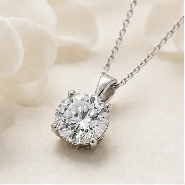 The Rowan Solitaire Necklace
