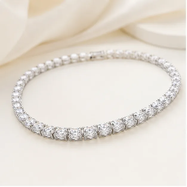 The Branton Tennis Necklace